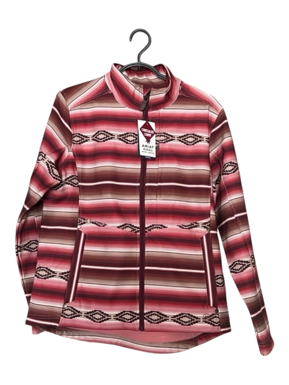 Ariat Women's Pink Print Soft Shell Concealed Carry Jacket